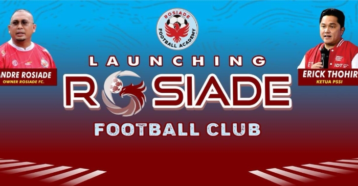 Resmi Launching Klub Liga 3 Rosiade FC Dengan Home Base di Kota Padang,  Andre Rosiade Datangkan Ketum PSSI Erick Thohir 