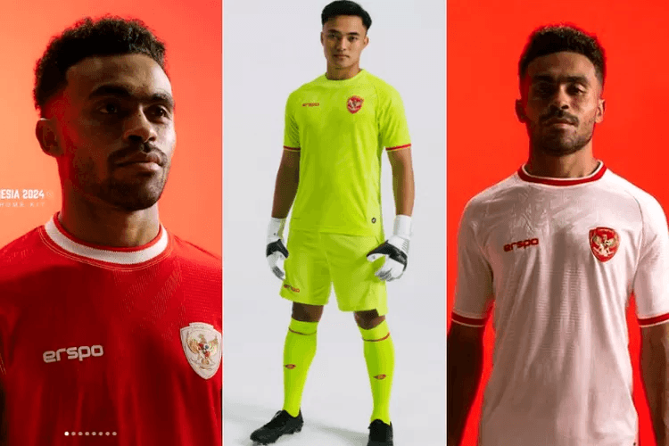 Resmi Rilis! Beginilah Penampakan Jersey Baru Timnas Indonesia dari Produk Erspo
