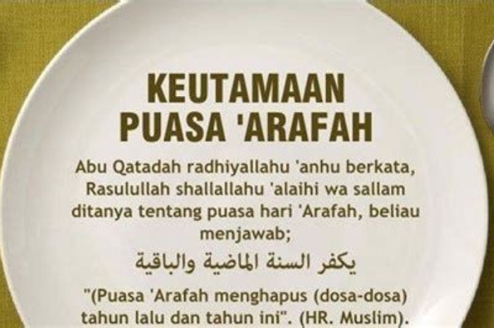 Kapan Puasa Arafah? Simak Jadwal, Niat hingga Keutamaannya