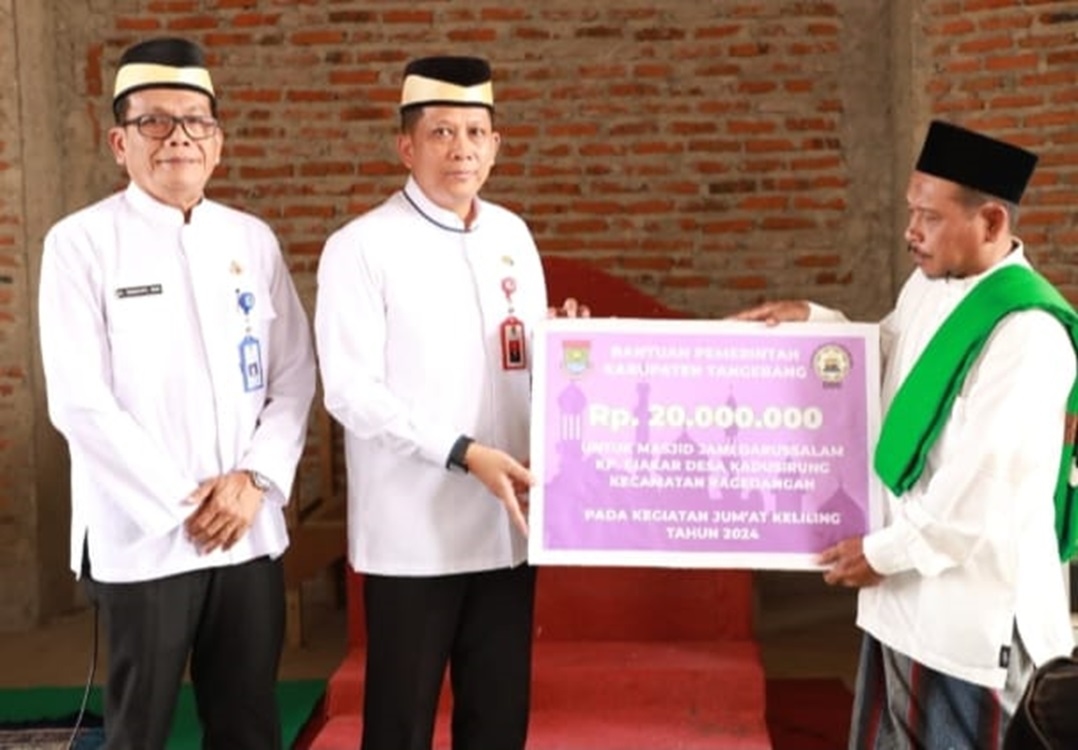 Pj Bupati Tangerang Ajak Masyarakat Jaga Kondusifitas Wilayah