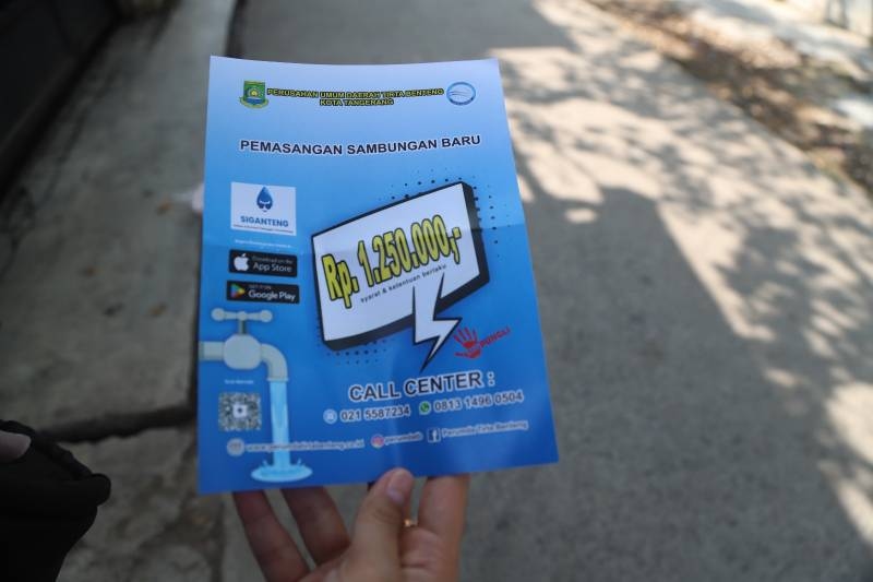 Perumda Tirta Benteng Luncurkan Geber SL, Permudah Masyarakat Pemasangan Sambungan Baru Air Bersih