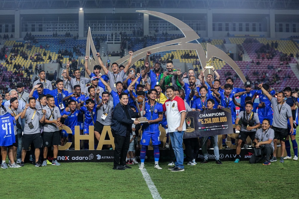 Arema FC Berhasil Menjadi Juara Piala Presiden 2024, Setelah Mengalahkan Boneo FC Lewat Adu Penalti