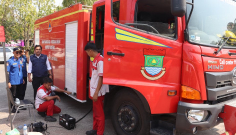 Pemkab Tangerang Gelar Uji Emisi Kendaraan Gratis, Langkah Mengurangi Polusi Udara 