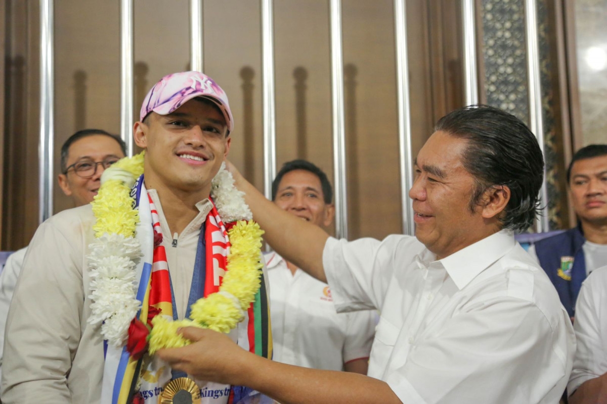 Setelah Disindir Rizki Juniansyah Peraih Emas Olimpiade Paris 2024,  Pj Gubernur Banten Al Muktabar: Pemprov Akan Siapkan Bonus Atlet Berupa Insentif 
