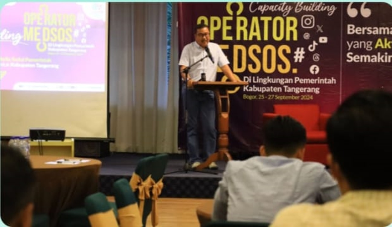 Diskominfo Kabupaten Tangerang Gelar Capacity Building, Untuk Meningkatkan Kualitas Pengelolaan Media Sosial
