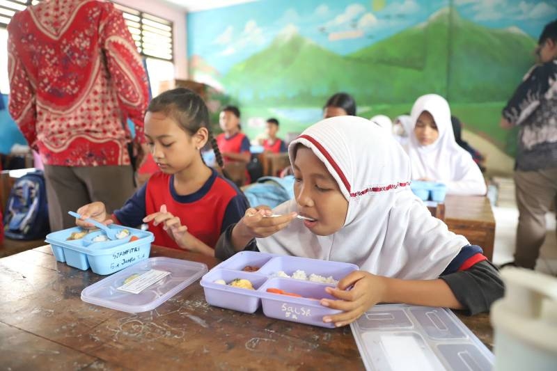 Program Uji Coba Makan Bergizi Gratis (MBG) di Kota Tangerang Berjalan Baik, Target Sasaran 99 Sekolah dan 70 ribuan Siswa