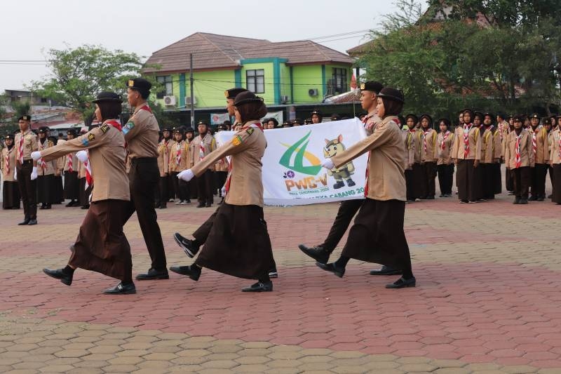 Kwarcab Pramuka Kota Tangerang Gelar Perkemahan Wirakarya Cabang 2024, Diikuti 506 Peserta Penegak dan Pandega