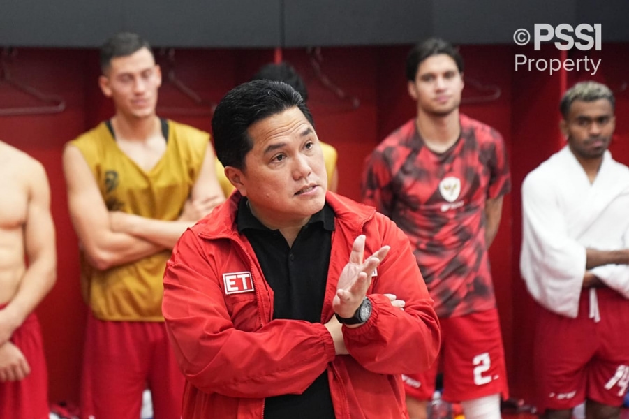 Timnas Indonesia Kalah 0-4, Erick Thohir Beri Motivasi dan Minta Semua Instropeksi Diri