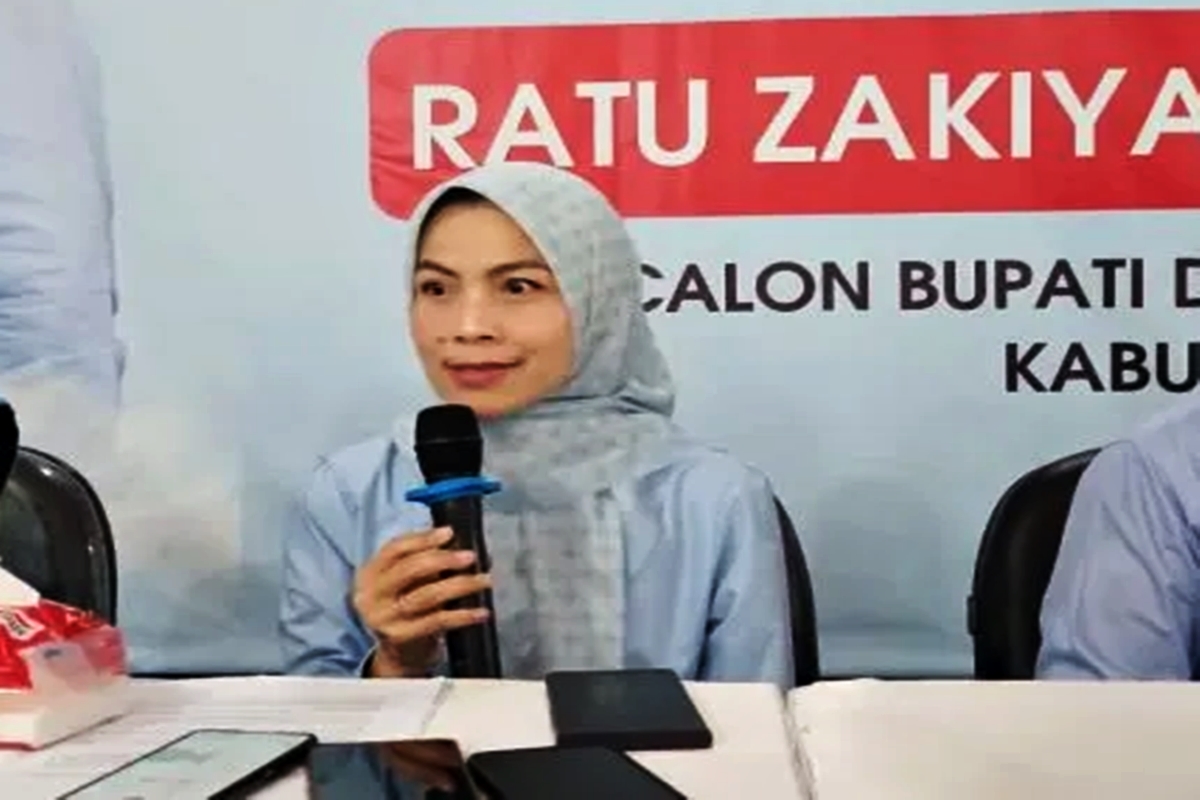 Ratu Zakiyah Menangis Haru, Lihat Hasil Real Count Dirinya Menang Telak, Ini Diluar Dari Ekspektasi!