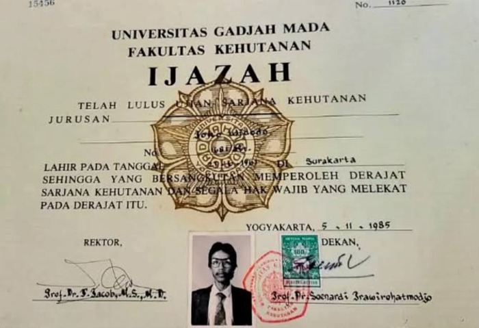 Inilah Bukti Nyata Ijazah Jokowi Asli, Sosok Penting Ini Pernah Memegangnya, 'Orang Nyata'