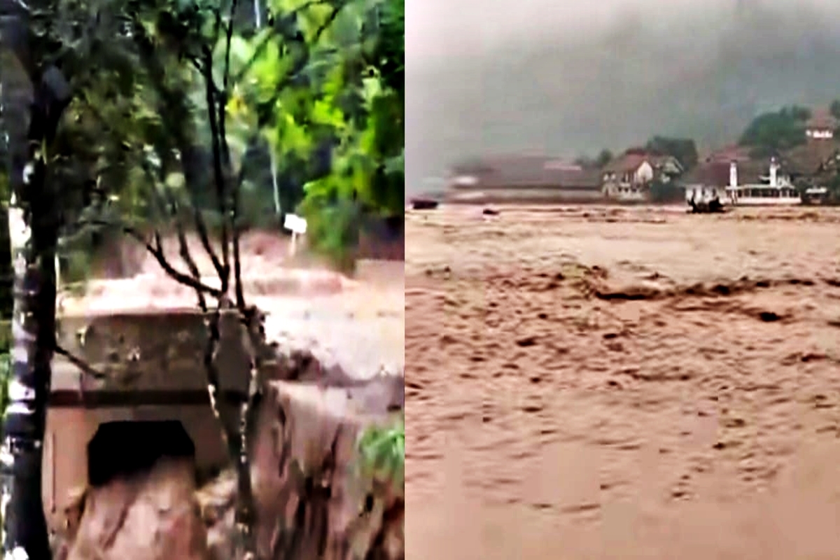 Sukabumi Mencekam! Detik-Detik Kampung Sawah Tengah Diterjang Banjir Bandang, Rumah Warga Dilaporkan Habis!