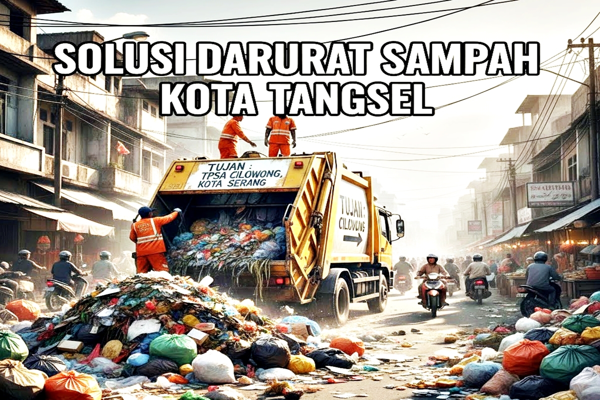Opini: Membuang Masalah ke Tetangga—Mampukah Sampah Tangsel di Cilowong Menjadi Solusi Bermartabat?