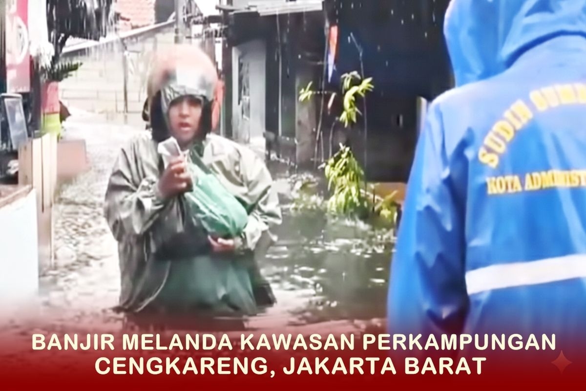 Jakarta Siaga 1! Pintu Air Angke Hulu Berstatus Bahaya, 154 RT Mulai Terendam Banjir