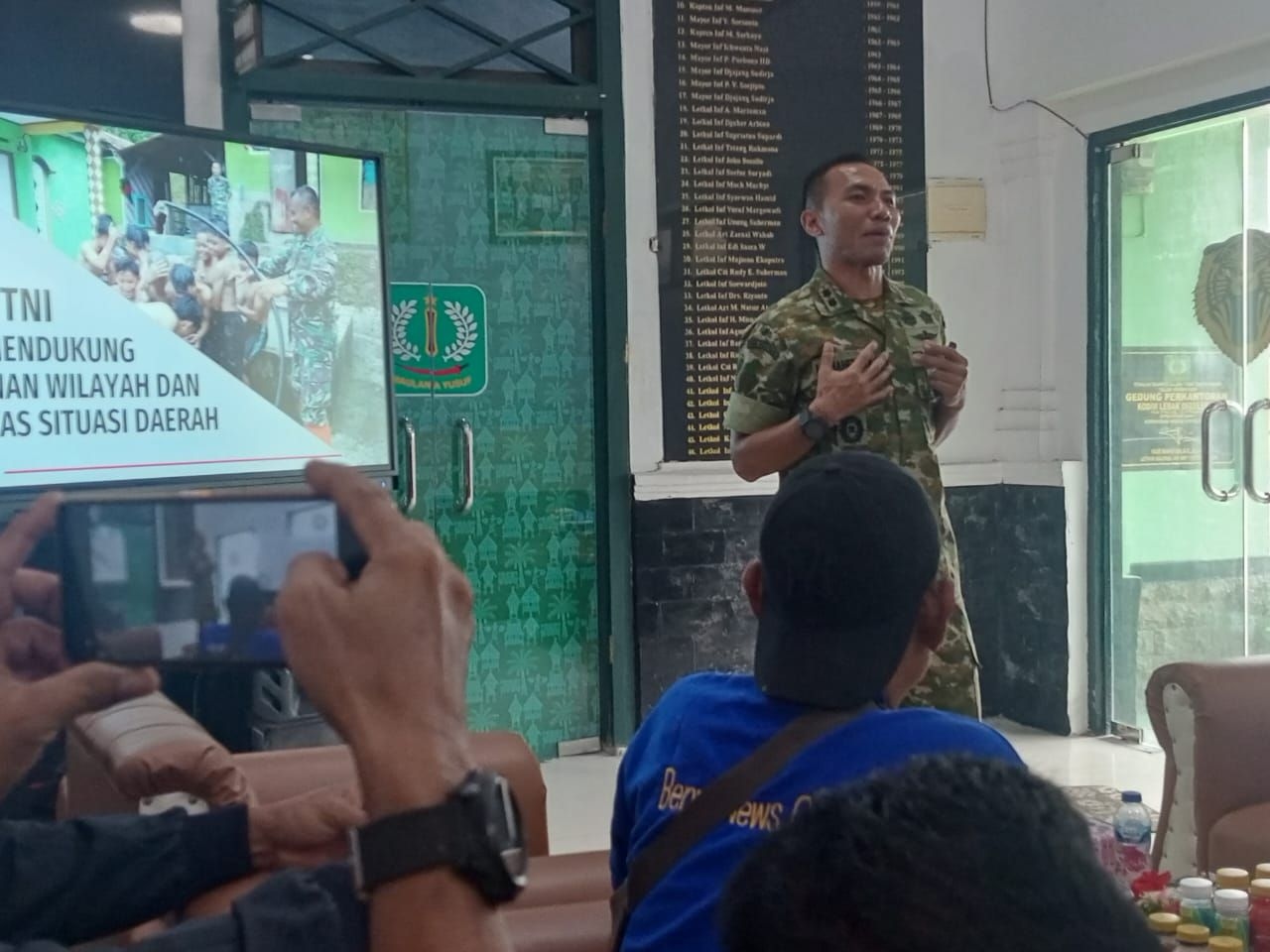 Dandim 0603 Lebak Prioritaskan Stabilitas dan Kolaborasi Bersama Insan Pers