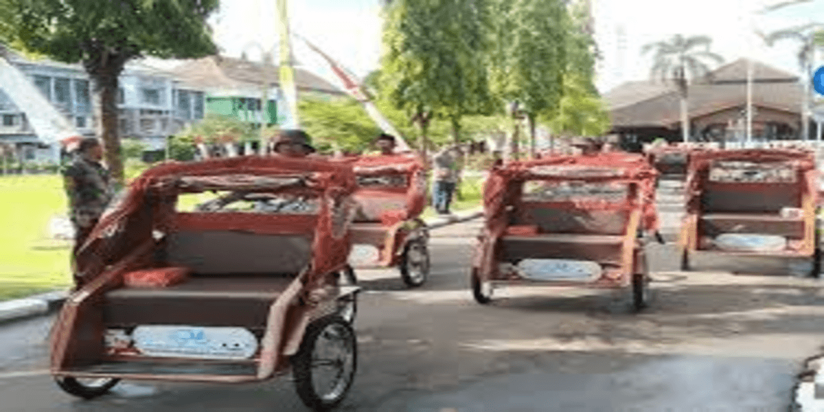 Becak Listrik dari Presiden Prabowo Bikin Nafas Baru Penarik Becak Sidoarjo