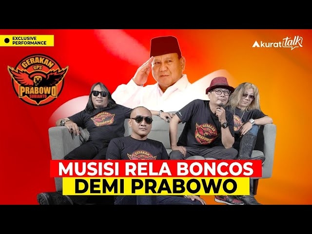 GPS: PRABOWO-JOKOWI SUDAH JADI SATU, MUSIK KAMI MENYATUKAN RAKYAT DI 2024