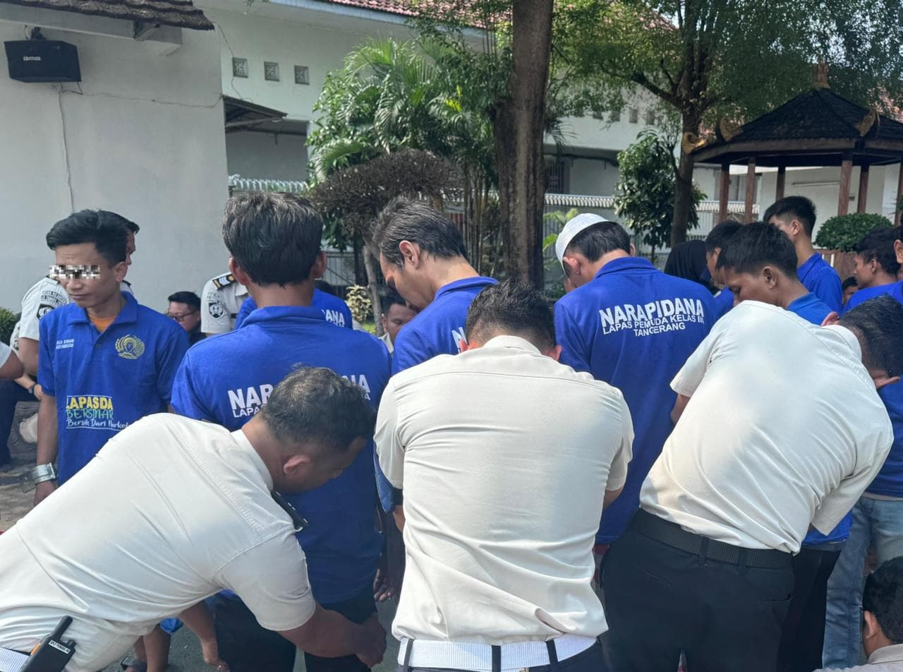 Tekan Over Kapasitas, 275 Narapidana dari Lapas Pemuda Tangerang Dipindah ke Sejumlah Lapas di Banten