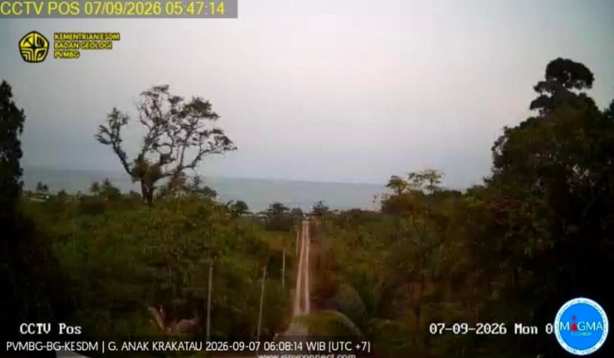 Gunung Anak Krakatau Erupsi Lagi, Badan Geologi Ungkap Potensi Bahayanya