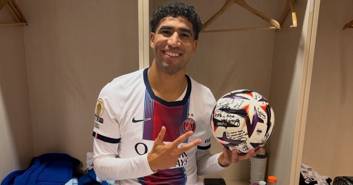 Achraf Hakimi Cetak Hat-trick Perdana, PSG Hancurkan Le Havre 5-1 di Ligue 1