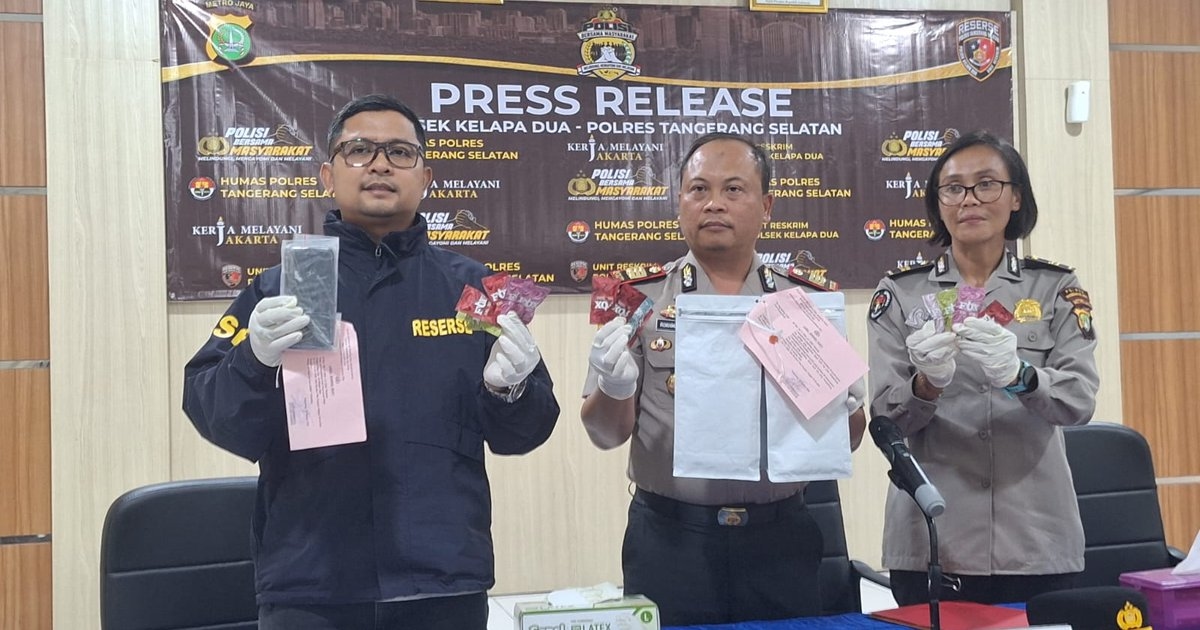 Polisi Gagalkan Peredaran 120 Cartridge Vape Mengandung Etomidate di Apartemen Pacific Garden