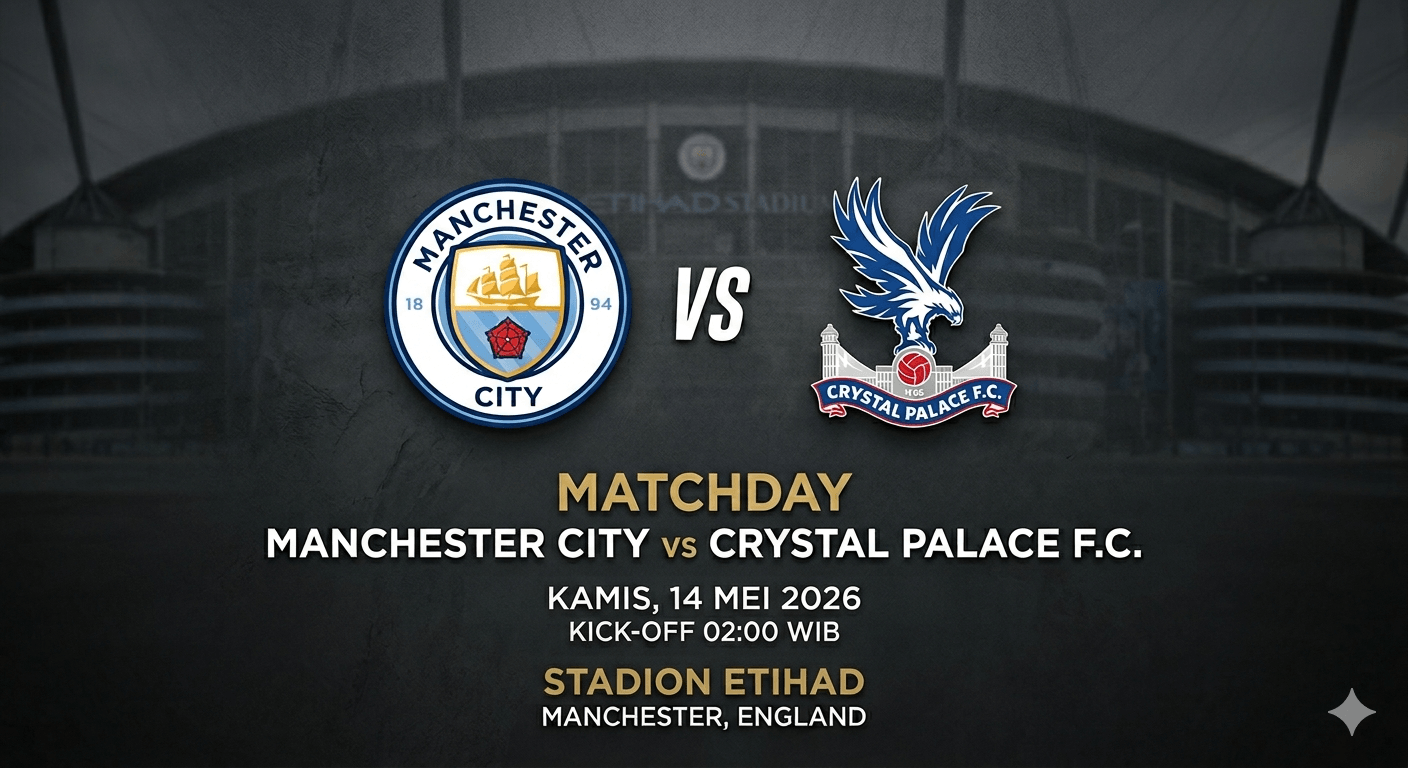 Prediksi Skor Man City vs Crystal Palace: Etihad Panas, Haaland Mengamuk Lagi?