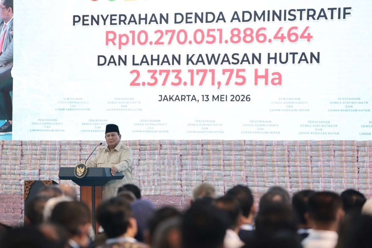 Prabowo Tegas! Rp 10,2 Triliun dan Jutaan Hektare Lahan Hutan Berhasil Diselamatkan Negara