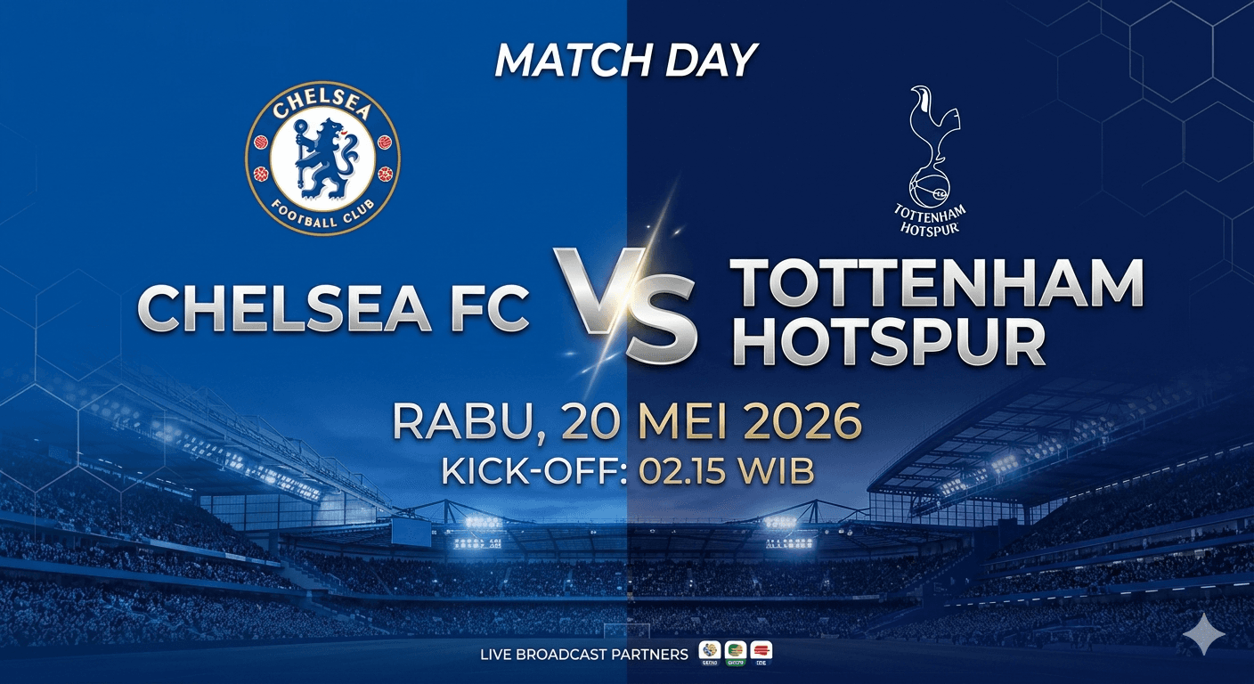 Prediksi Skor Chelsea vs Tottenham Hotspur: Nasib Eropa dan Degradasi Dipertaruhkan di Stamford Bridge