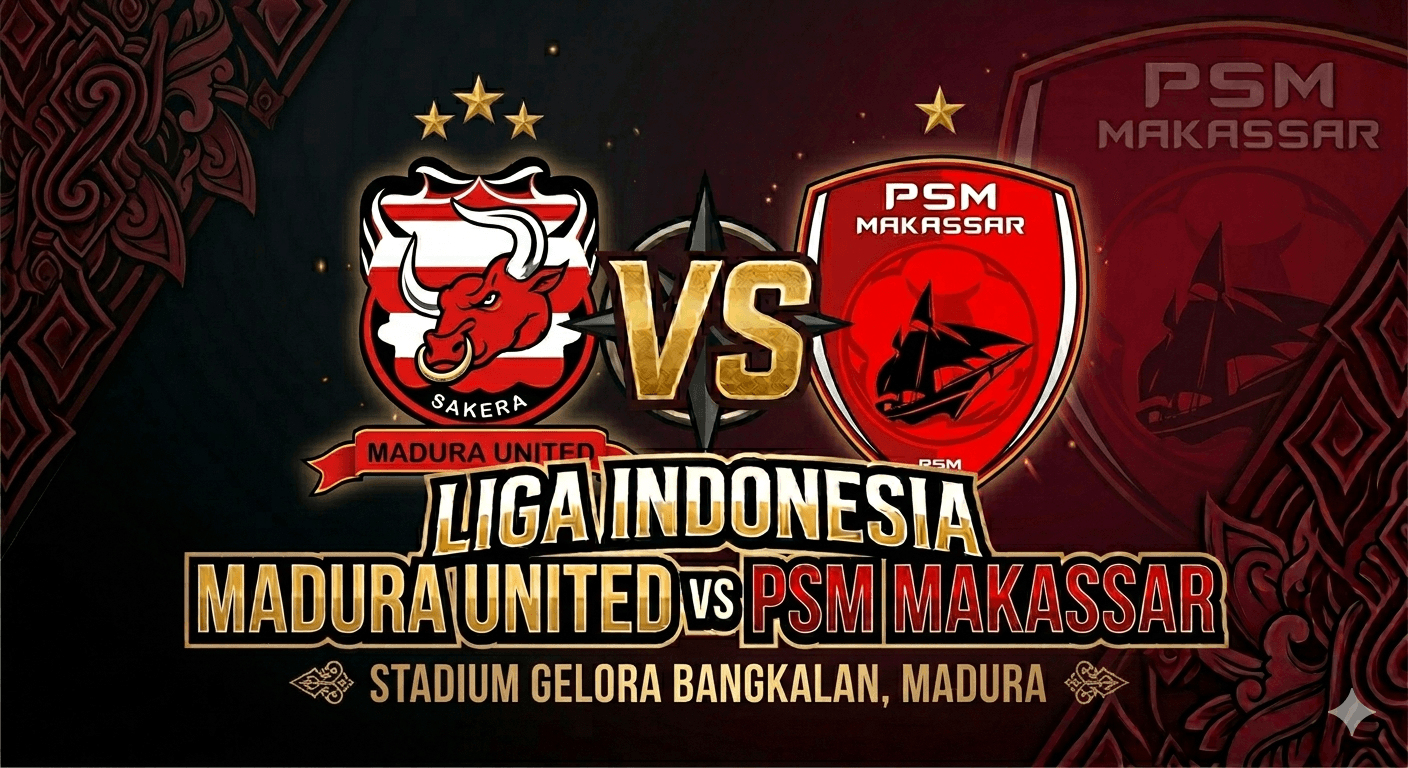 Madura United vs PSM Makassar Memanas! Duel Penentu Nasib Degradasi Bisa Berakhir Dramatis