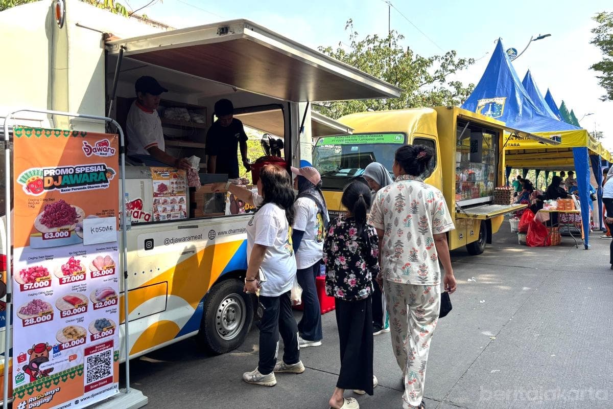 Kultura Market Jakarta Utara Bikin Heboh, UMKM Bisa Kantongi Omzet Rp 5 Juta Sehari
