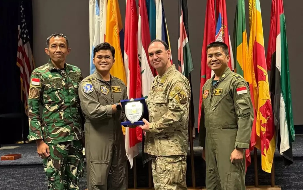 Banggakan Indonesia! Tiga Perwira TNI AU Sukses Menyelesaikan Pendidikan Elite ACSC AS
