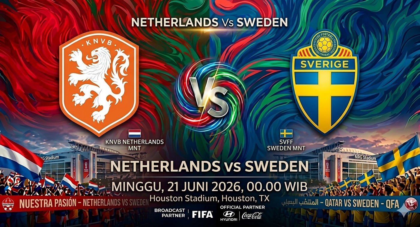 Prediksi Skor Belanda vs Swedia: De Oranje Incar Tiket Fase Gugur, Alexander Isak Siap Jadi Ancaman