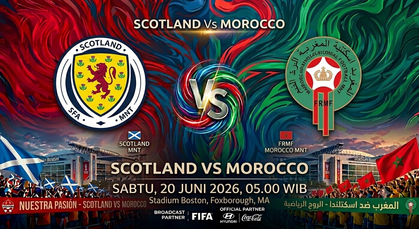 Prediksi Skor Skotlandia vs Maroko: Ujian Konsistensi Singa Atlas di Tengah Ambisi Tartan Army