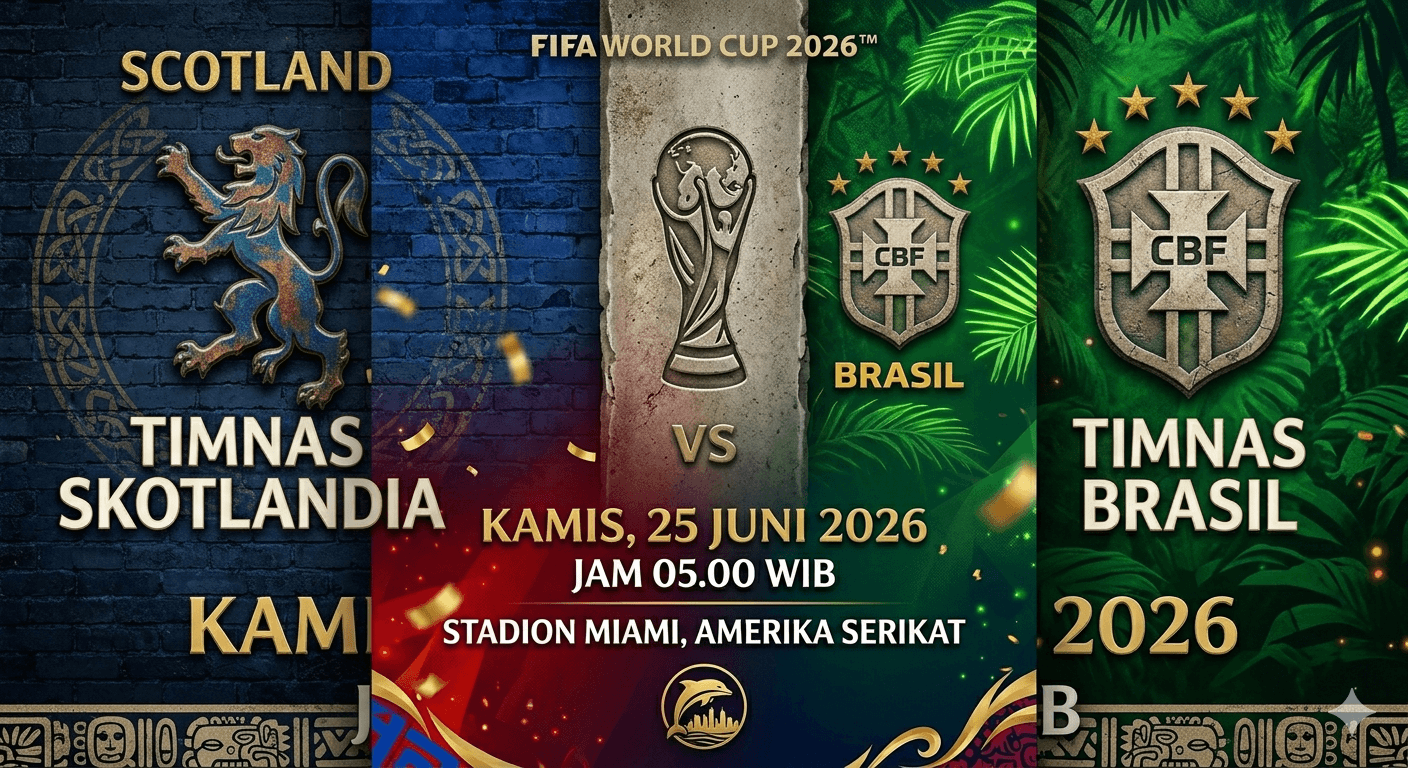 Prediksi Skor Skotlandia vs Brasil: Pertaruhan Tiket 32 Besar, Akankah Brasil Tergelincir?