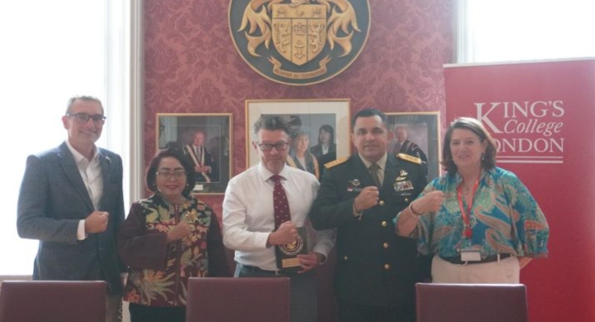 Irjen Kemhan Kunjungi King's College London, Indonesia-Inggris Perkuat Kerja Sama Pertahanan