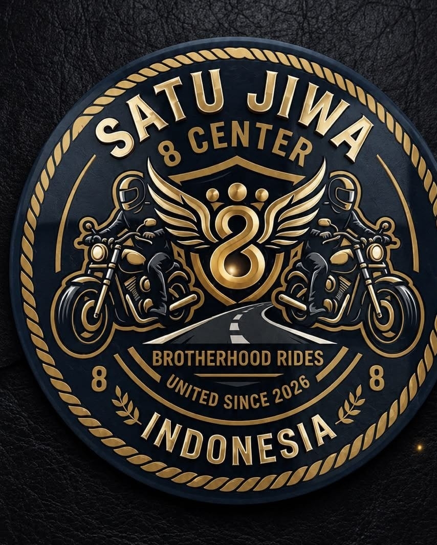 Satu Jiwa 8 Center Indonesia, Komunitas Bikers Gabungkan Hobi Motor dan Aksi Sosial