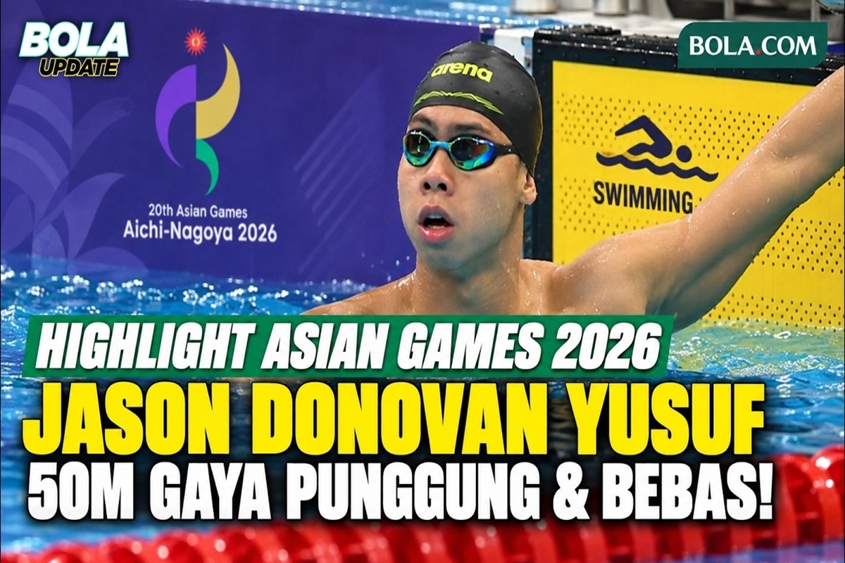 Bukan Kaleng-Kaleng! Jason Donovan Yusuf Unjuk Kecepatan di Asian Games 2026, Ini Hasilnya