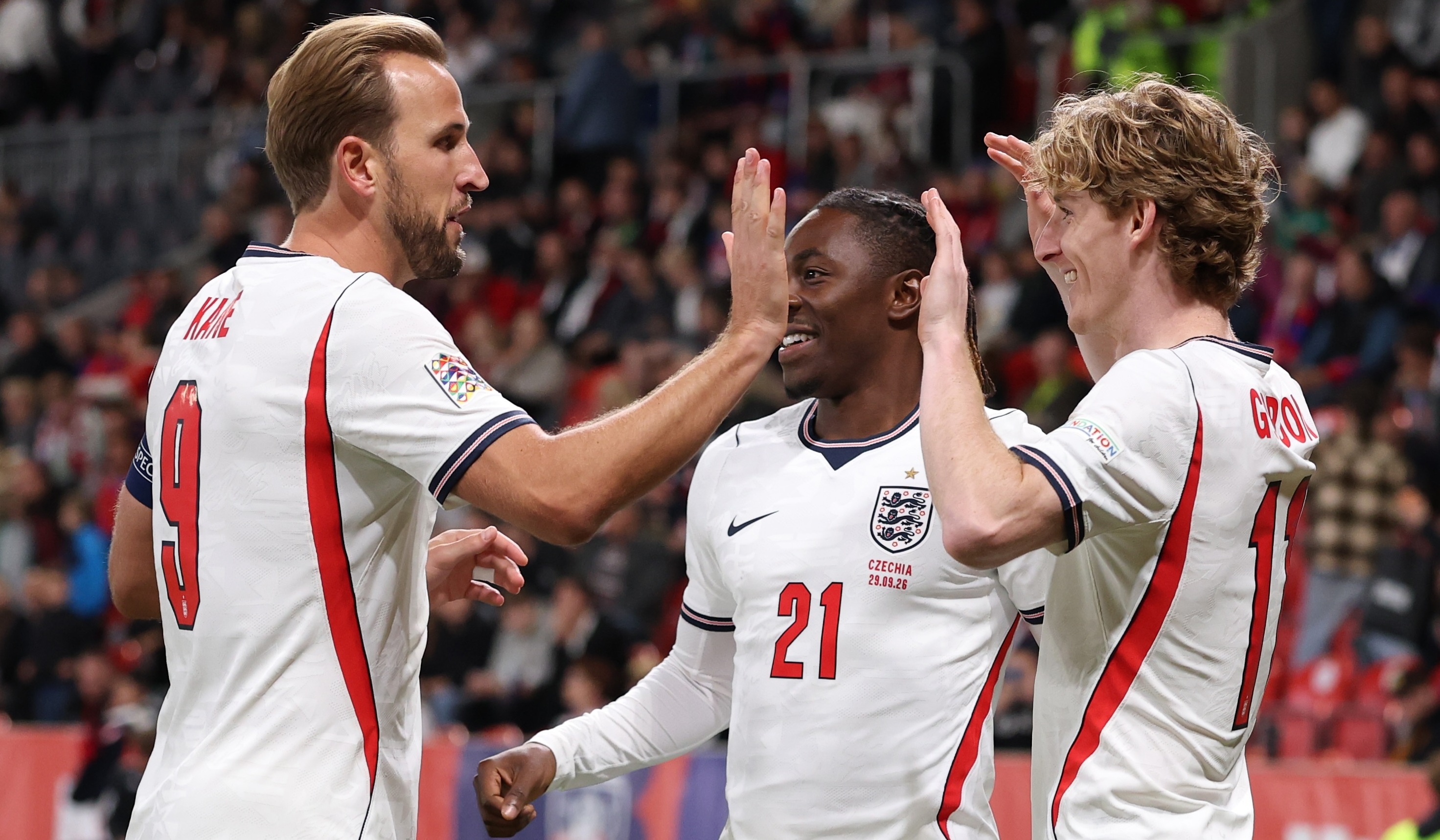 Inggris Hajar Republik Ceko 2-0 di Nations League, Kartu Merah Jadi Titik Balik