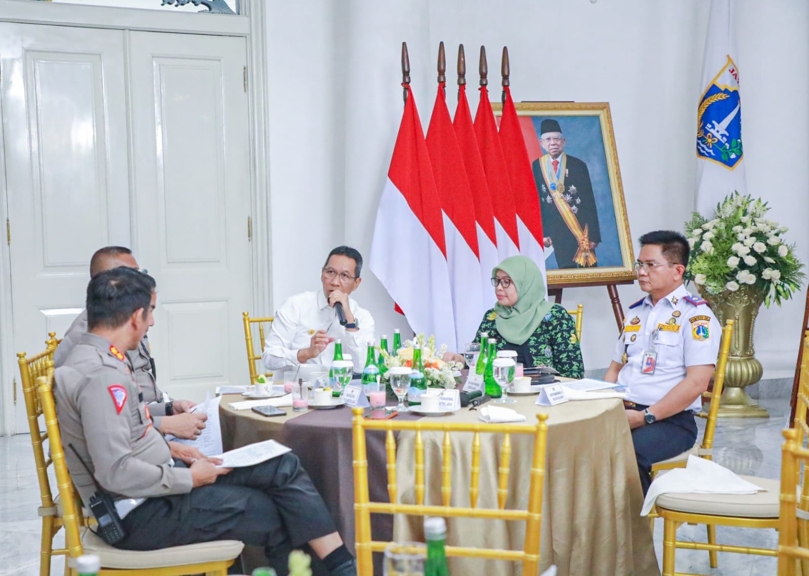 Pemprov DKI Jakarta dan Dirlantas Polda Metro Jaya Bekerja Sama Untuk Menyukseskan KTT Asean 2023