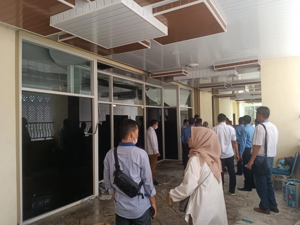 Terjadi Kebakaran di Gedung Barat DPRD Banten, Sekwan Tunggu Hasil Labfor