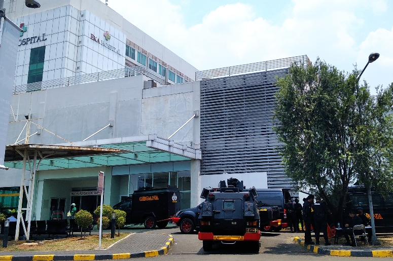 Terjadi Ledakan di RS Eka Hospital BSD, Gegana Datangi Lokasi