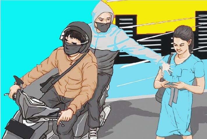 Pelajar SMA Spesialis Begal Payudara di Ciputat Ditangkap Warga
