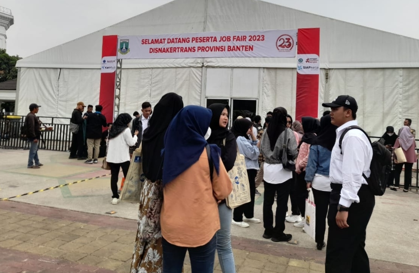 5.469 Pencari Kerja Adu Keberuntungan di Banten Job Fair 2023, 40 Persennya Incar Lowongan Luar Negeri