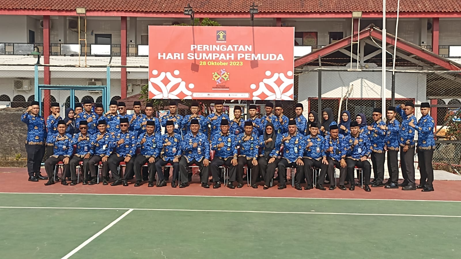 Peringatan Sumpah Pemuda di Lapas Kelas llA Serang, Warga Binaan Ikrar Setia NKRI