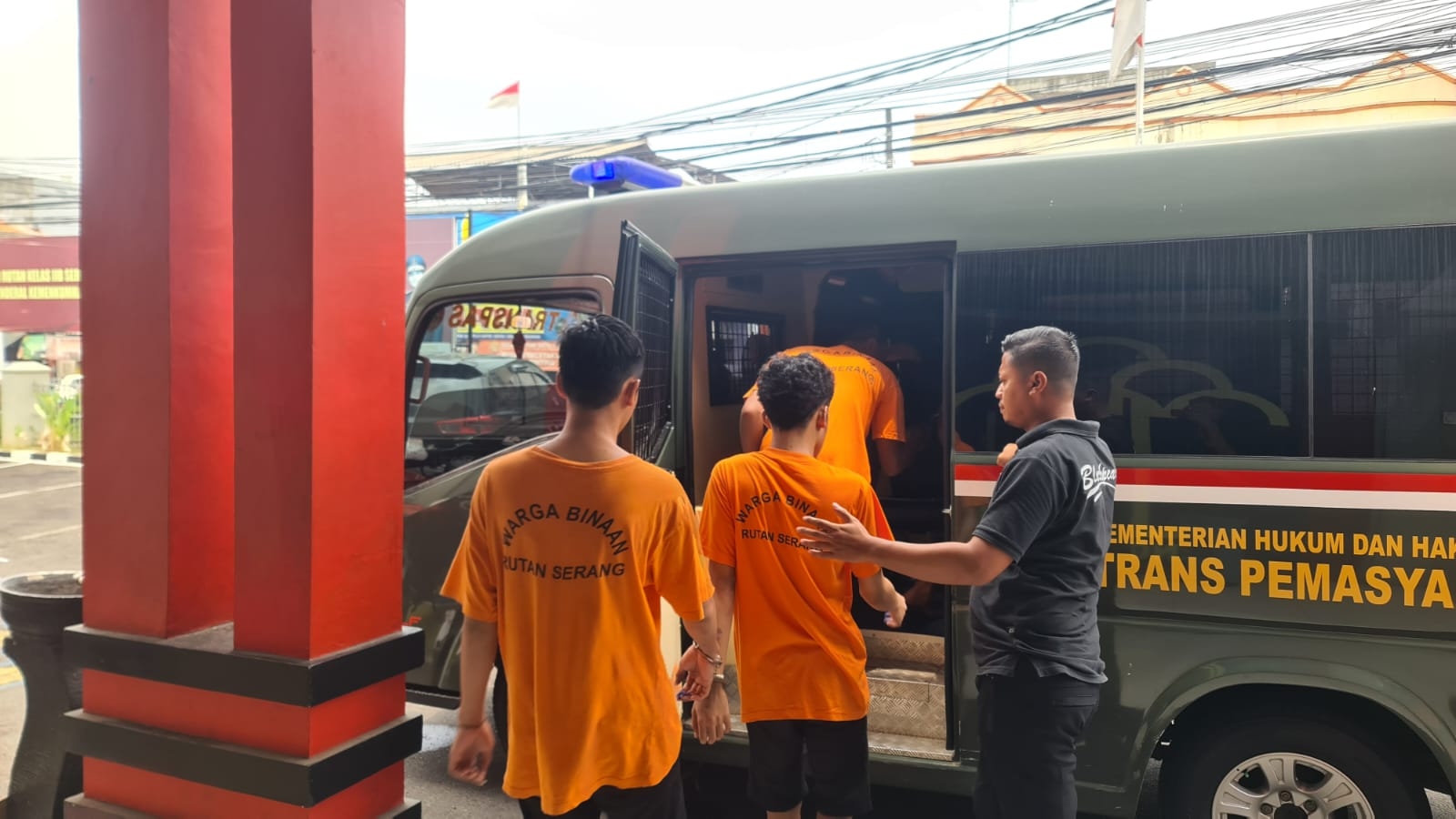 50 Narapidana Kasus Narkoba dan Pencurian di Rutan Serang Dipindah ke Lapas Serang dan Cilegon