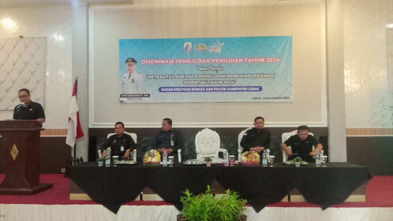 Pj Bupati Lebak Tegaskan ASN Harus Netral di Pemilu