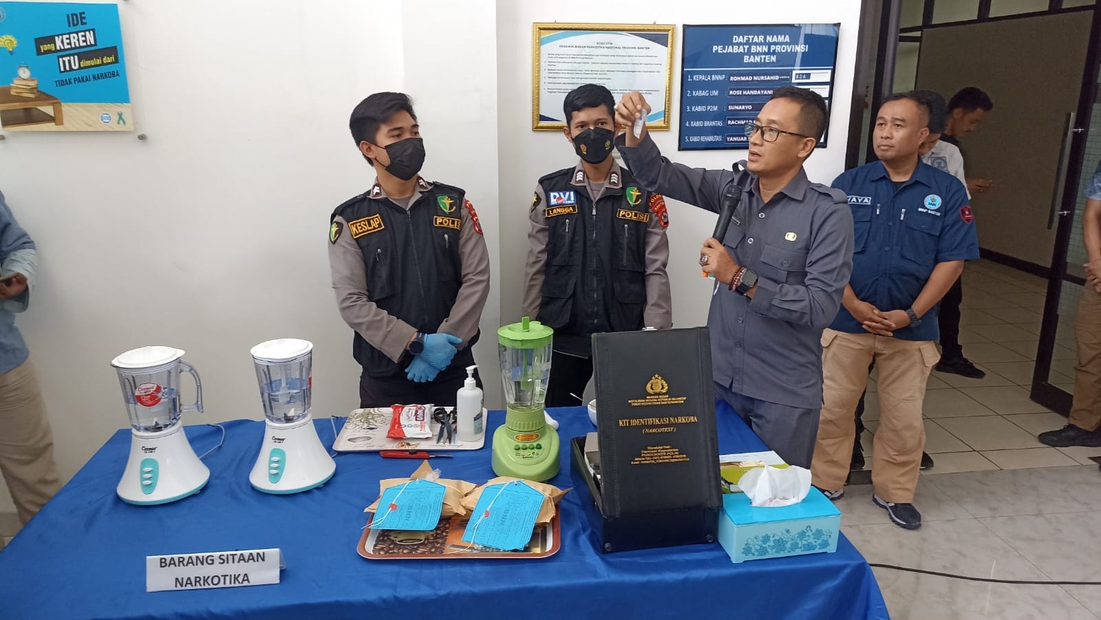 Sabu Bernilai Miliaran Dimusnahkan BNN Provinsi Banten