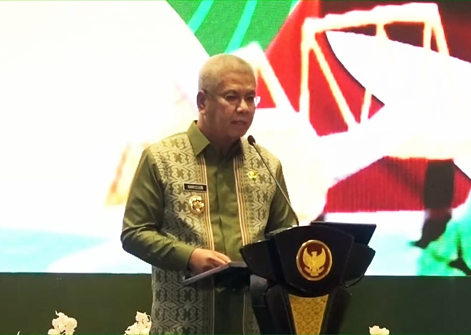 Pj Gubernur Kalimantan Barat, Harisson Mencoba Menenangkan Semua Peserta Kongres HMI