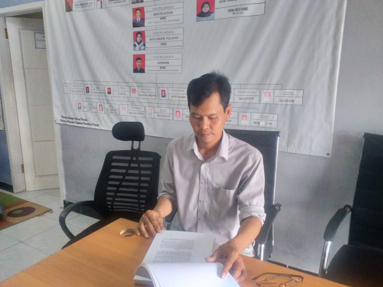 Panwascam Cibadak Tindak Tegas ASN, Kades dan Aparatur Desa Terlibat Kampanye Pemilu 2024