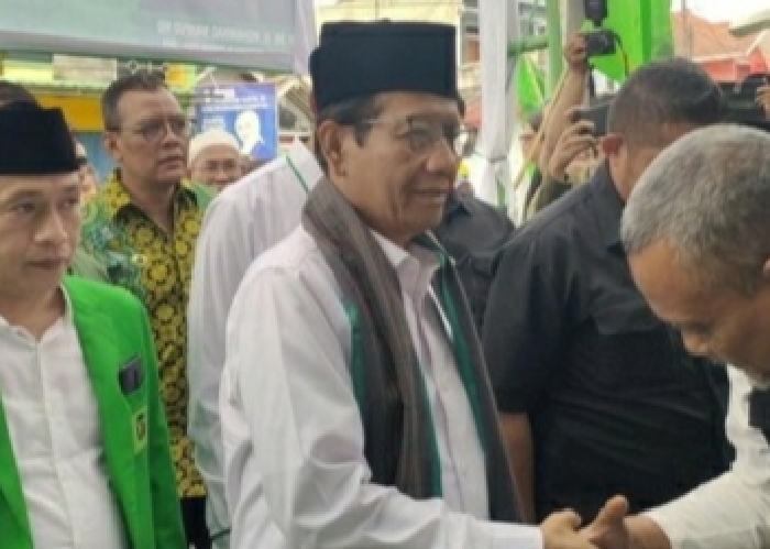 Kunjungi DPC PPP Lebak, Mahfud MD Didoakan Menang Pilpres 2024