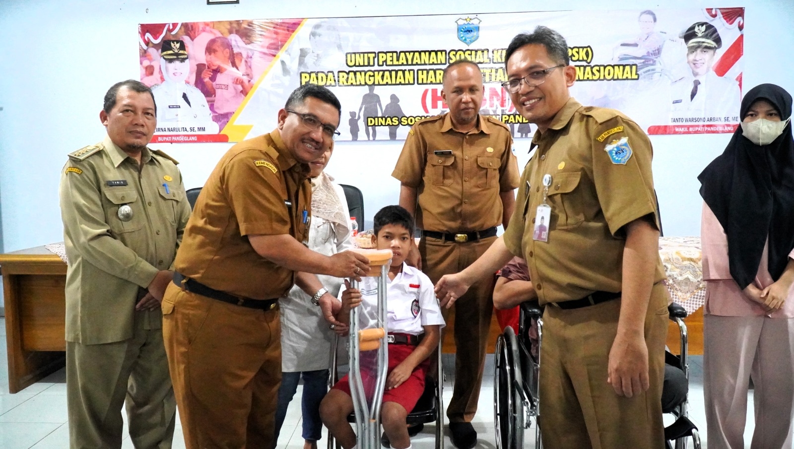 Hari Kesetiakawanan, Dinsos Pandeglang Gelar Unit Pelayanan Sosial Keliling
